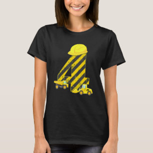 T-shirt 4e Anniversaire Digger I 4 ans Générateur Excavate