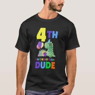 T-shirt 4e anniversaire, mon vieux de 4 ans, quatrième ann