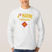 T-shirt 4e division maritime (Devant)