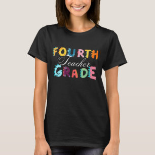 T-shirt 4e GRADE Dino Squad garçons Filles professeur B2S
