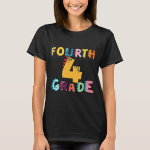 T-shirt 4e GRADE Dino Squad garçons Filles professeur B2S
