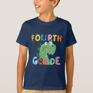 T-shirt 4e GRADE Dino Squad garçons Filles professeur B2S
