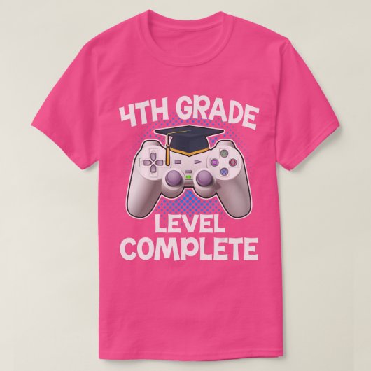 T-shirt 4e Niveau Classe Complète De 2022 Graduation (Design devant)