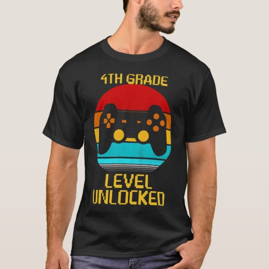 T-shirt 4e niveau déverrouillé (Devant)