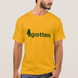 T-shirt 4gotten - T des hommes d'or