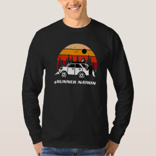 T-shirt 4runner Nation 5th Gen Heritage Retro Sunset Vibes