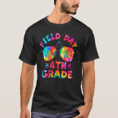 T-shirt 4th Grade Field Day 2023 Tie Dye Sunglasses Teache (Devant)