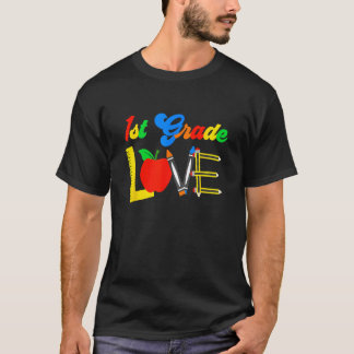 T-shirt 4th Grade Love Teacher Student Back To School 2023