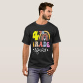 T-shirt 4th Grade Squad Teachers Kids Fourth Grade Back to (Devant entier)