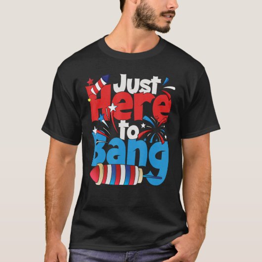 T-shirt 4th july apparel USA american flag 4th of july for (Devant)