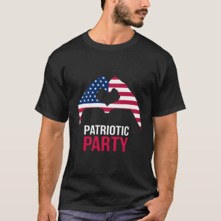T-shirt 4Th July Patriotic Py America Usa He Flag