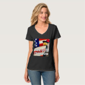 T-shirt 4th of July freedom symbol (Devant entier)