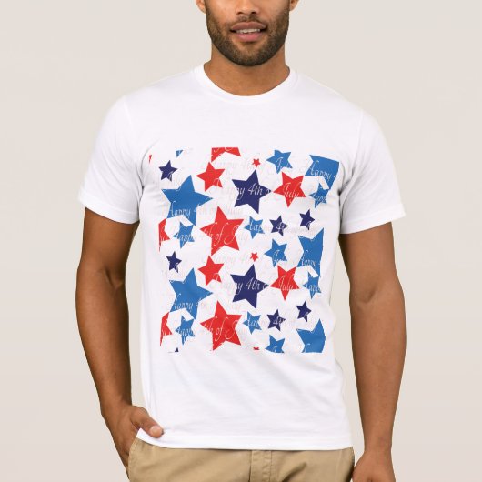 T-shirt 4th of July Independance Day  (Devant)