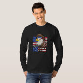 T-shirt 4th Of July Merica Eagle Patriotic USA Eagle Of Fr (Devant entier)