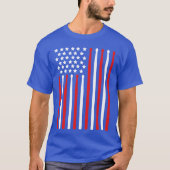T-shirt 4th OF July S Flag Percussion Instrument Dummer fr (Devant)