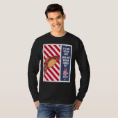 T-shirt 4th of July until my wiener comes out  4th of July (Devant entier)