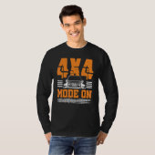 T-shirt 4x4 Mode Offroad Adventure 4x4 Suv (Devant entier)