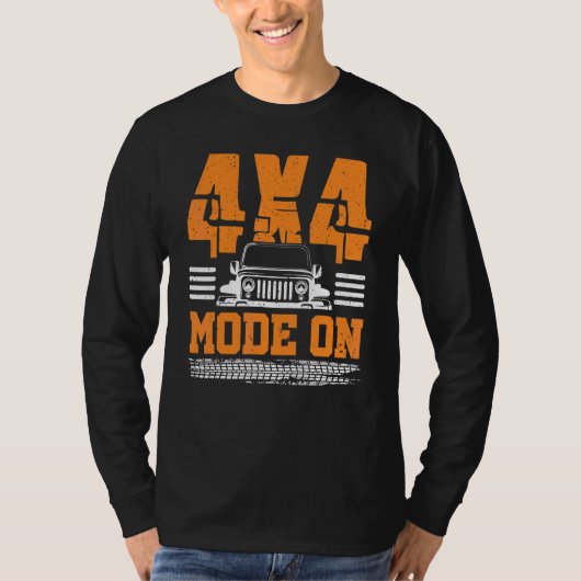 T-shirt 4x4 Mode Offroad Adventure 4x4 Suv (Devant)