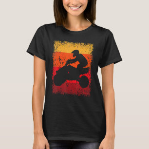 T-shirt 4x4 Quadrider Bike Biker 4x4 Moto Vintage R