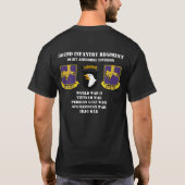 T-shirt 502nd Régiment d'infanterie - 101st Division (Dos)