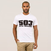 T-SHIRT 503 (Devant entier)