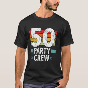 T-shirt 50 Anniversaire 50 Escadron d'équipages 50e Annive