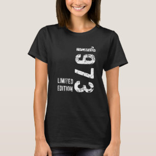 T-shirt 50 ans 1973 50e anniversaire