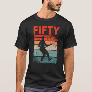 T-shirt 50 ans 50e anniversaire Homme Guitare Joueur Guita