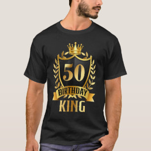 T-shirt 50 ans Anniversaire Roi Cool 50e Jour B Magnifique