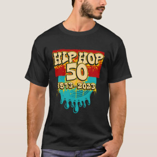 T-shirt 50 Ans De Célébration Du 50E Anniversaire Hip hop