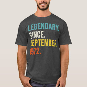 T-shirt 50 ans de légende depuis septembre 1972 50e B