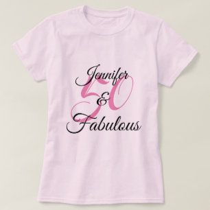 T-shirt 50 ans et Fabuleux Fête d'anniversaire personnalis