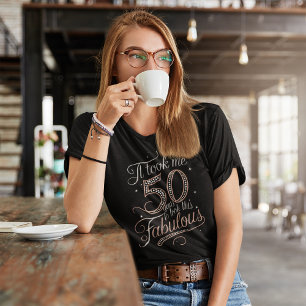 T-shirt 50 ans fabuleux