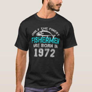 T-shirt 50 Ans Pêche Anniversaire 1972 50E Fisher