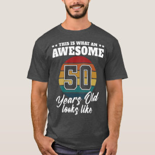 T-shirt 50 ans ressemble à 50e anniversaire Mens pour lui