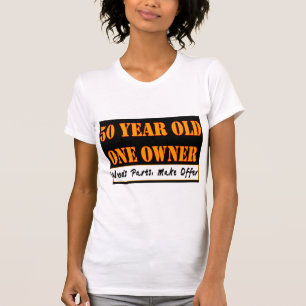 T-shirt 50 ans, un propriétaire - les pièces des besoins