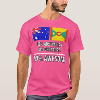 T-shirt 50 Australian 50 Grenadan 100 Cadeau génial pour G