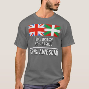 T-shirt 50 British 50 Bilbao 100 Cadeau fantastique pour B