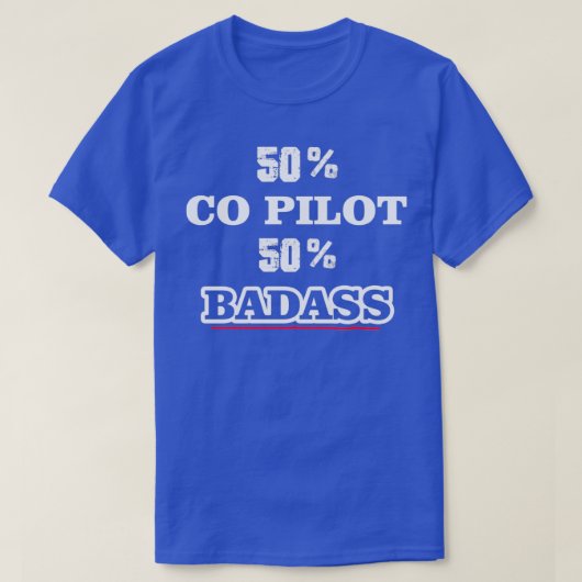 T-shirt 50 Co Pilot 50 Badass (Design devant)