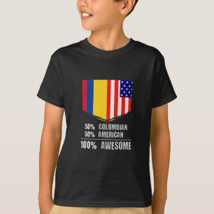 T-shirt 50% colombien 50% américain 100% stupéfiant