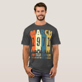 T-shirt 50 Edition limitée réalisée en mars 1971 50e (Devant entier)