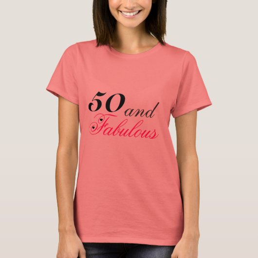 T-shirt 50 et fabuleux (Devant)