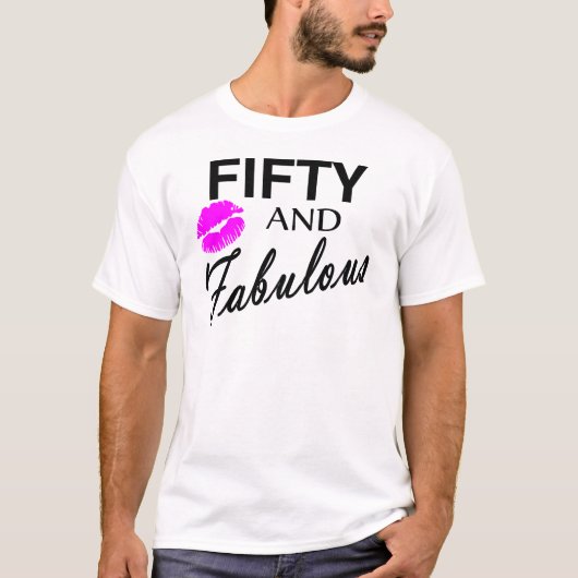 T-shirt 50 et fabuleux (Devant)