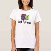 T-shirt 50 et fabuleux (Devant)