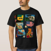 T-shirt 50 Etats de style (Devant)