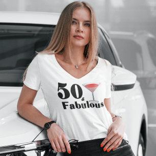 T-shirt 50 & Fabuleux bébé anniversaire
