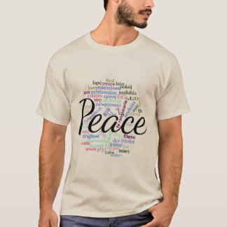 T-shirt 50 mots pour la paix KulshanPeace