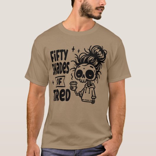 T-shirt 50 nuances ou drôle (Devant)