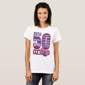 T-SHIRT 50 STATES UTILISE (Devant entier)
