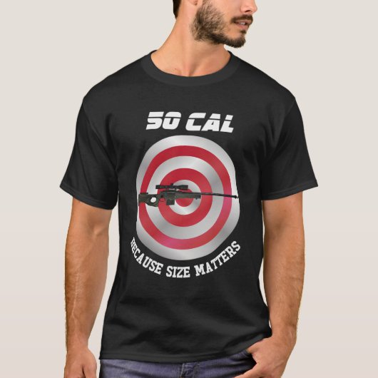 T-shirt 50 tireurs d'élite de calibre (Devant)
